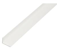 Alberts 479091 Eco Perfil angular | PVC-U, blanco, 1000 x 40 x 10 mm