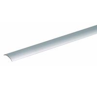 Alberts 490096 Perfil de transición, Autoadhesivo, Aluminio, anodizado plateado, 900 x 30 mm