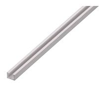 Alberts 492618 Perfil de ranura Aluminio, anodizado plata Ancho de ranura 6 mm 1000 x 14 x 10 mm