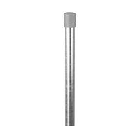 Alberts 605834 Varilla de tensión trenzada, galvanizada en caliente, longitud 1050 mm, diámetro 10 mm