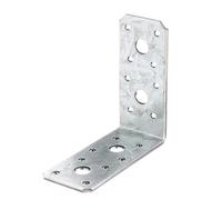 Alberts 835507 Conector angular, galvanizado sendzimir, 90 x 90 x 40 mm, Juego de 50