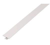 Alberts Perfil en H 498993, plástico, blanco, 1000 x 25 x 4 mm, juego de 12 unidades