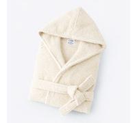 Albornoz de Niño con Capucha 100% Algodón 380 grs/m2 - CASTMA Alta Calidad, Absorbente y Suave, Ideal para Edades 4 a 14 Años Natural Other: 8-10 years