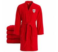 Albornoz del Equipo de futbol, Albornoz para Adultos y Niños, Regalos para Aficionados del Madrid, Regalo para Hombre, Niño, Padre, Chico, Chica, (FR/ES, Letras, XXL, Regular, Regular, ATHLETIC CLUB)
