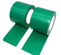 ALBOYI - Cinta aislante de PVC resistente al agua (2 unidades, 50 mm x 15 m), Verde