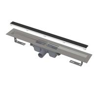 Alca - Canaleta de ducha Marble 950 cm, para baldosas, con rejilla, acero inoxidable APZ15-950