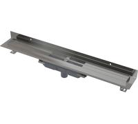 Alca, desagüe de ducha APZ1116, modelo "Wall Low", 1050 mm, acero inoxidable