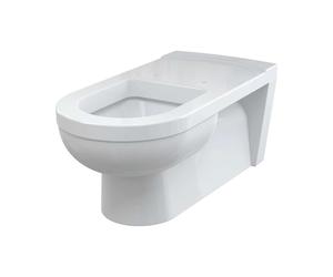 Alca - Inodoro colgante para personas con movilidad reducida, blanco WC Alca MEDIC