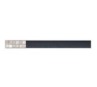 Alca - Rejilla de acero inoxidable FLOOR 55 cm, para insertar baldosas FLOOR-550