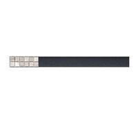 Alca - Rejilla de acero inoxidable FLOOR 85 cm, para insertar baldosas FLOOR-850