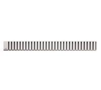 Alca - Rejilla para canaleta de ducha lineal 105 cm, acero inoxidable mate LINE-1050M