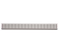 Alca - Rejilla para canaleta de ducha lineal 105 cm, acero inoxidable mate PURE-1050M