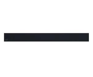 Alca - Rejilla para canaleta de ducha lineal 105 cm, cristal/negro GL1204-1050