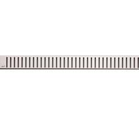 Alca - Rejilla para canaleta de ducha lineal 115 cm, acero inoxidable mate PURE-1150M