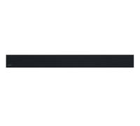 Alca - Rejilla para canaleta de ducha lineal 95 cm, cristal/negro GL1204-950