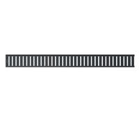 Alca - Rejilla para canaleta de ducha lineal 95 cm, negro mate PURE-950BLACK