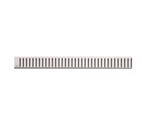 Alca - Rejilla para plato de ducha lineal 75 cm, acero inoxidable mate PURE-750M