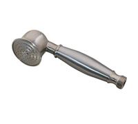 Alcachofa De Ducha Antique Vintage Bathroom Shower Head Ceramic Brass Wall Mounted Gold Bath Faucet Sprayer Hardware Accessory Hand Showerhead(Nickel)