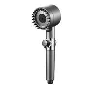 Alcachofa De Ducha Cabezal de ducha alta presión, pulverizador ajustable 3 modos con filtro cepillo masaje, accesorios baño lluvia(Shower head)