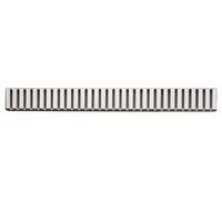 Alcadrain Duschrost LINE für Duschrinnen, Edelstahl-Matt 1450 mm