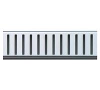Alcadrain Duschrost PURE für Duschrinnen, Edelstahl-Matt 1450 mm