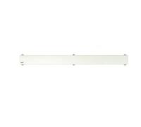 Alcadrain GL1200-1150 GLASS - Rejilla para desagüe de ducha, vidrio blanco, 1150 mm