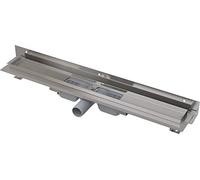 Alca - Plato de ducha Flexible Low 95 cm, con fijación ajustable a la pared, acero inoxidable APZ104-950