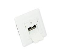 Alcasa gc-n0020 toma de corriente rj-45 blanco