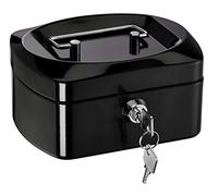 ALCO-Albert 8400-11 - Caja de caudales (155 x 120 x 80 mm), color negro