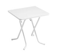 Alco Albert Mesa cuadrada plegable 70x70 cm Bla