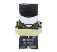 ALCXAZS Modelo XB2-BD53 Interruptor pulsador Giratorio de 3 Posiciones Aplicaciones de Control eléctrico Tipo Contacto 2NO Tamaño Total (Aprox.) 70 X 40 X 30 mm / 2,76 1,57 1,18 Pulgadas (Largo Ancho