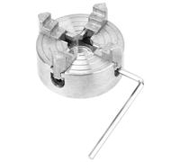 ALEACIÓN DE ZINC Z011A 4 Jaw Chuck Clamp Mini Metal Tornio DE Resistente Resistente a 12-65 Mm DE Metal