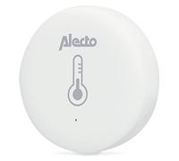 Alecto SMART-TEMPT10 Zigbee Sensor de temperatura y humedad - Requiere puente/puerta de enlace - 30 meses de duración de la batería - Tuya - Smart Life App - Blanco
