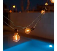 Alegra-guirnalda luminosa de exterior, 10 luces led, 5 m, conexión de