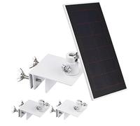ALERTCAM Soporte para canalón compatible con panel solar Arlo Essential, panel solar Arlo Pro/Arlo Pro2/Arlo Ultra/Pro3, perfecto ángel para obtener luz solar adecuada para su panel solar Arlo.