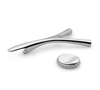 Alessi Abrebotellas Virgula Divina acero inoxidable