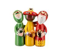 Alessi AGJ01 4 Estatuita de Diseño en Porcelana, Decorada a Mano, Multicolor