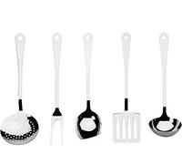 Alessi Juego de cuchillos y cubertería de cocina AJM19S5L Acero inoxidable 18/10 brillante 5 piezas