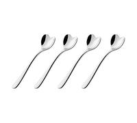 Alessi Set de 4 cucharillas de café AMMI08SET – acero inoxidable 18/10 brillante