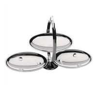 Alessi Soporte plegable AM37 Anna Gong Acero 18/10 Pulido