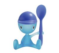 Alessi ASG23 AZ Cico - Huevera con cucharilla, color azul