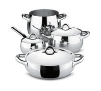 Alessi Batería de cocina Mami 7 piezas acero inoxidable
