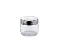 ALESSI Bote de almacenamiento Veneer 0,5 l vidrio/acero inoxidable transparente
