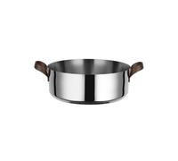 Alessi Cacerola Baja Edo 24 cm en Acero Inoxidable 18/10