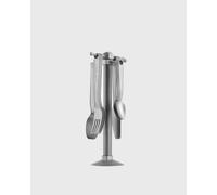 Alessi CONVERSATIONAL OBJECTS CUTLERY SET 16 PIECES by Virgil Abloh men Kitchen- & Tableware silver tamaño: ONE SIZE
