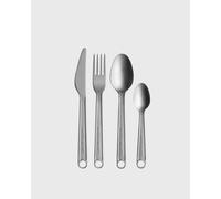 Alessi CONVERSATIONAL OBJECTS CUTLERY SET 4 PIECES by Virgil Abloh men Kitchen- & Tableware silver tamaño: ONE SIZE