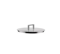 Alessi Convivio DC200/20 - Tapa de Design, en Acero Inoxidable 18/10, con Pomo de Acero y Revestimiento PVD, 20 cm, Satinado