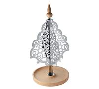 Alessi Dressed for X-mas - Adorno de Navidad, Acero Inoxidable, Color Plateado