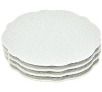 Alessi Plato para taza de café Dressed Porcelana Juego 4 UDS
