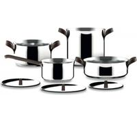 Alessi Edo, juego de 7 ollas (número de artículo: PU100S7, código EAN: 8003299430475)